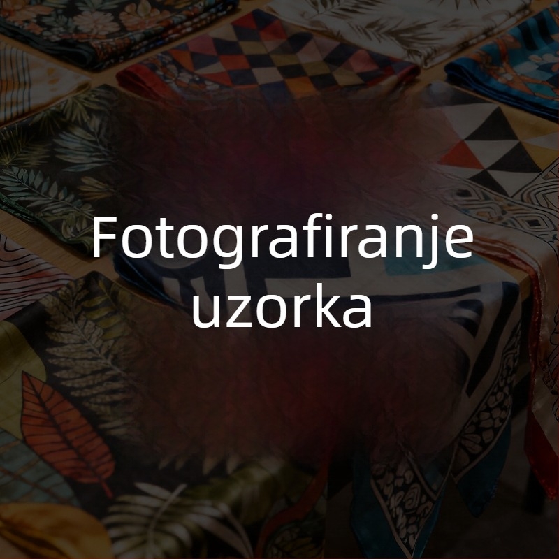 Kvadratni svileni šal s dvostrukim ispisom, satenska tkanina, preko 96% svile, personalizirani brendirani dar