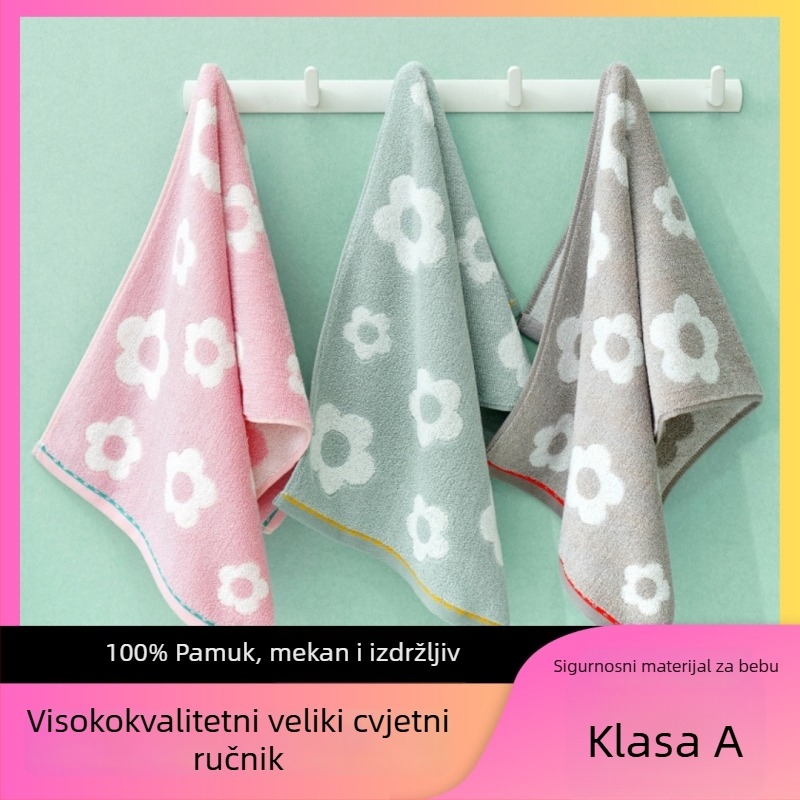 Bee towel Pamučni ručnik za lice, AB pređa, 100–120 g, Klasa A