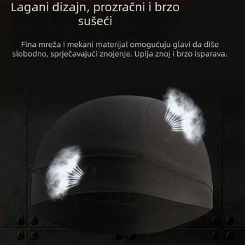 Maska za biciklizam - otporna na vjetar, UV zaštita, lagana, mekana pokrivalo za glavu (Poliester; Unisex; Kategorija: maska za biciklizam)
