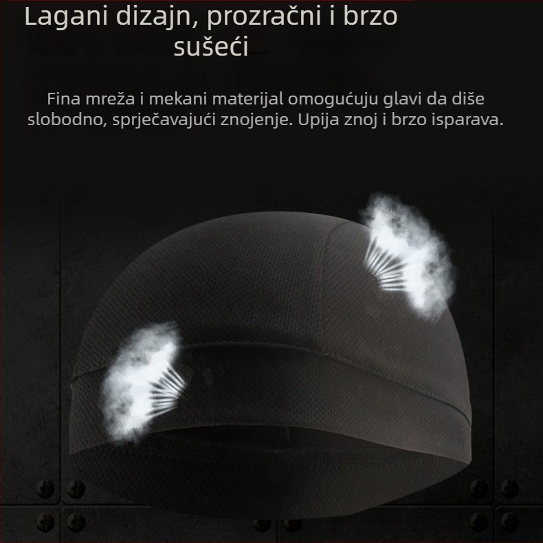 Maska za biciklizam - otporna na vjetar, UV zaštita, lagana, mekana pokrivalo za glavu (Poliester; Unisex; Kategorija: maska za biciklizam)