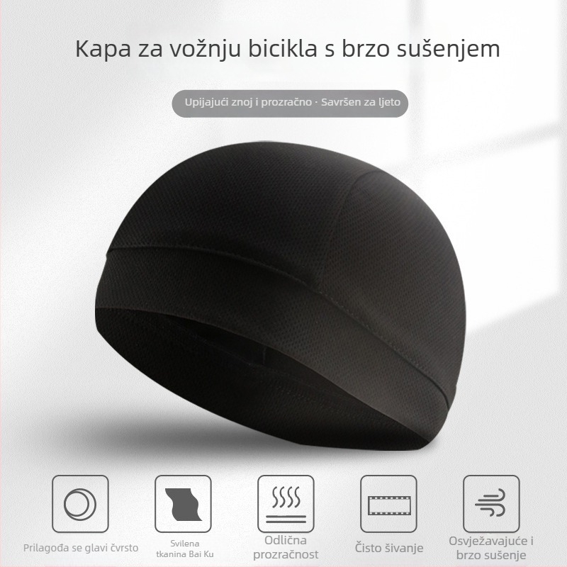 Maska za biciklizam - otporna na vjetar, UV zaštita, lagana, mekana pokrivalo za glavu (Poliester; Unisex; Kategorija: maska za biciklizam)