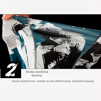 Maska za vožnju s punim licem - brzo suši, prozračna; unisex, poliester; zaštita vrata (prilagođeno obrađivanje, licencirana privatna oznaka)