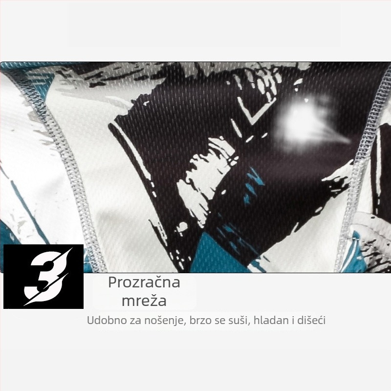 Maska za vožnju s punim licem - brzo suši, prozračna; unisex, poliester; zaštita vrata (prilagođeno obrađivanje, licencirana privatna oznaka)