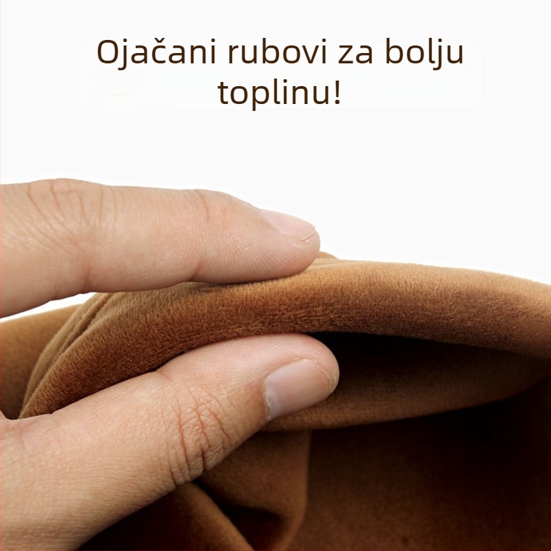 Zimska šalica za vrat s velurovim podstavkom, za ribolov, unisex, The Lake