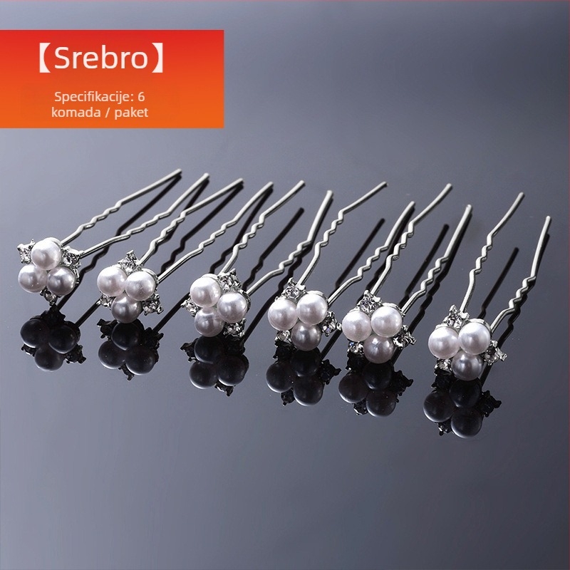 Igla za kosu u antičkom stilu s rhinestones – jednostavan vjenčani dodatak za kosu, marka Shuangtai