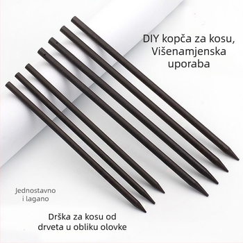 Drvena spona za kosu, retro stil – Materijal: Drvo; Kategorija: Dodatak za glavu; Hanfu dodatak