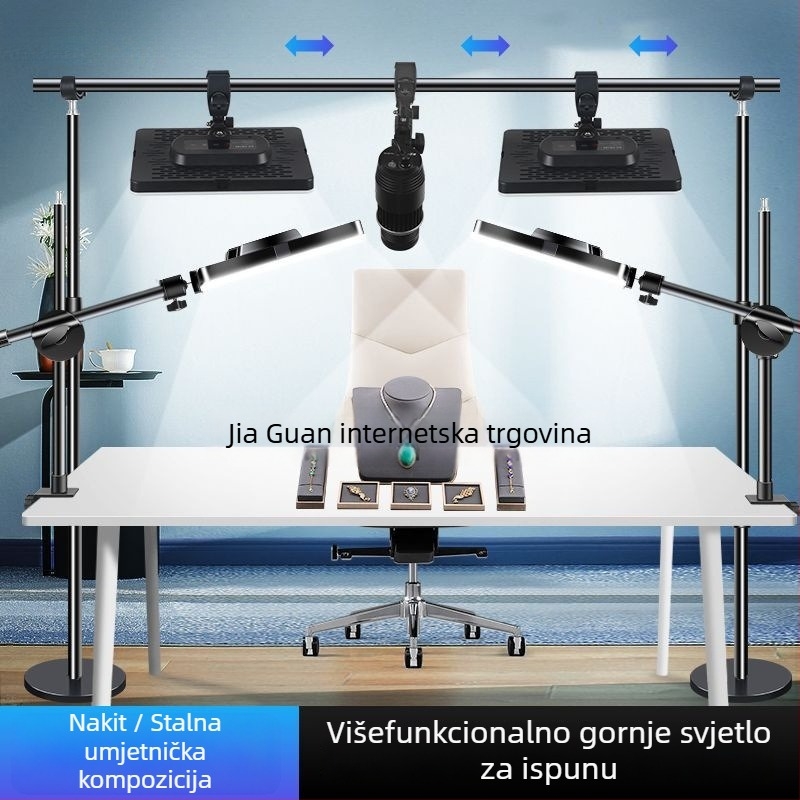 LED dopunsko svjetlo za fotografiranje nakita - stolna upotreba, tri temperature boje, ispod 10W