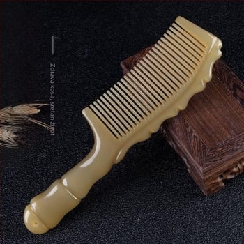 Really hreb od roga – luksuzni butik češalj za žene s dugom kosom