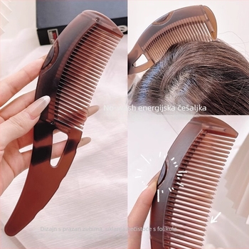 Četka za vlasište s uklanjanjem ulja, čišćenjem i masažom, plastična konstrukcija, njega vlasišta i perut