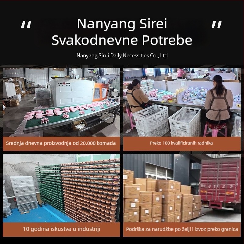 Plastični češalj za kovrče, za opću upotrebu