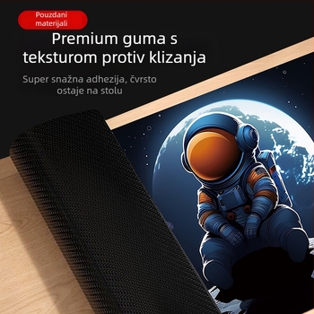 Podloga za miš, dvostrana, protuklizna, gumena, moguć ispis logotipa