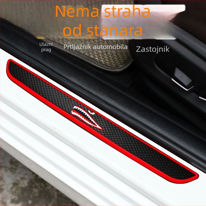 Unutarnji prag automobila, PVC, univerzalna ugradnja, ugrađeni dizajn, model 286#, DePaul