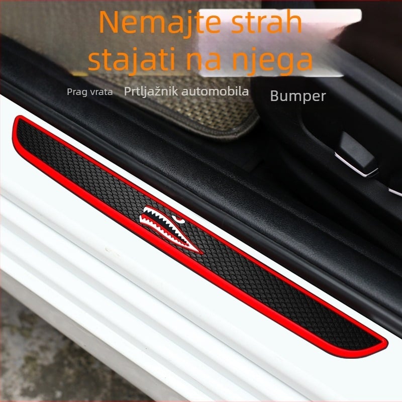 PVC unutarnji prag zaštitnik za automobil, model 286#, za opće modele, sve marke