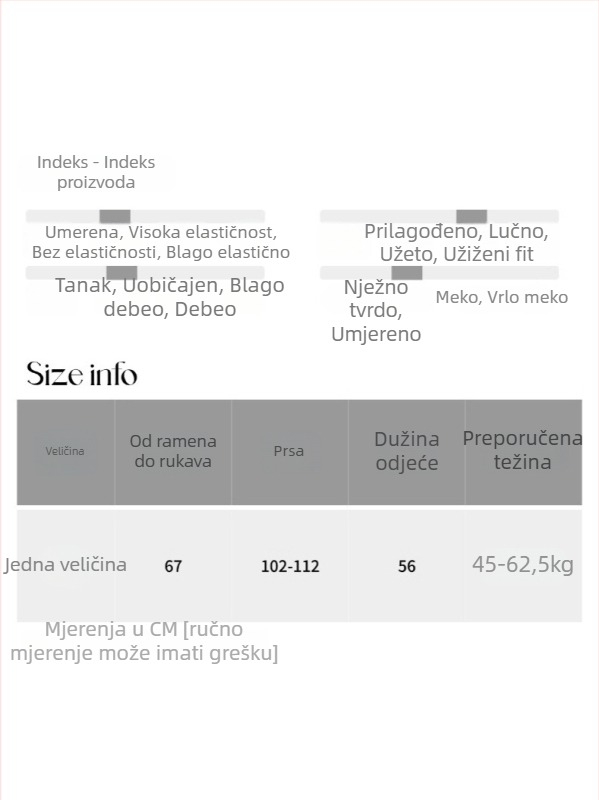 Poliesterový džemper s geometrijskim žakardom, srednja debljina, kapuljača, normalna duljina