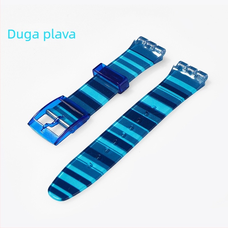 Silikon kaiš za Swatch kompatibilan — vodootporan, materijal: silikon, šifra proizvoda: Strap, marka: Qifulong, sezona: Zima 2023