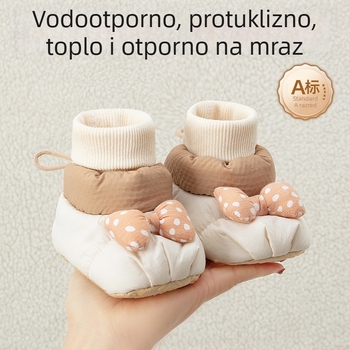 Dječje cipele za djevojčice, gornji dio od poliestera, jednobojne, kompozitna potplata, za uzrast 1–3 godine