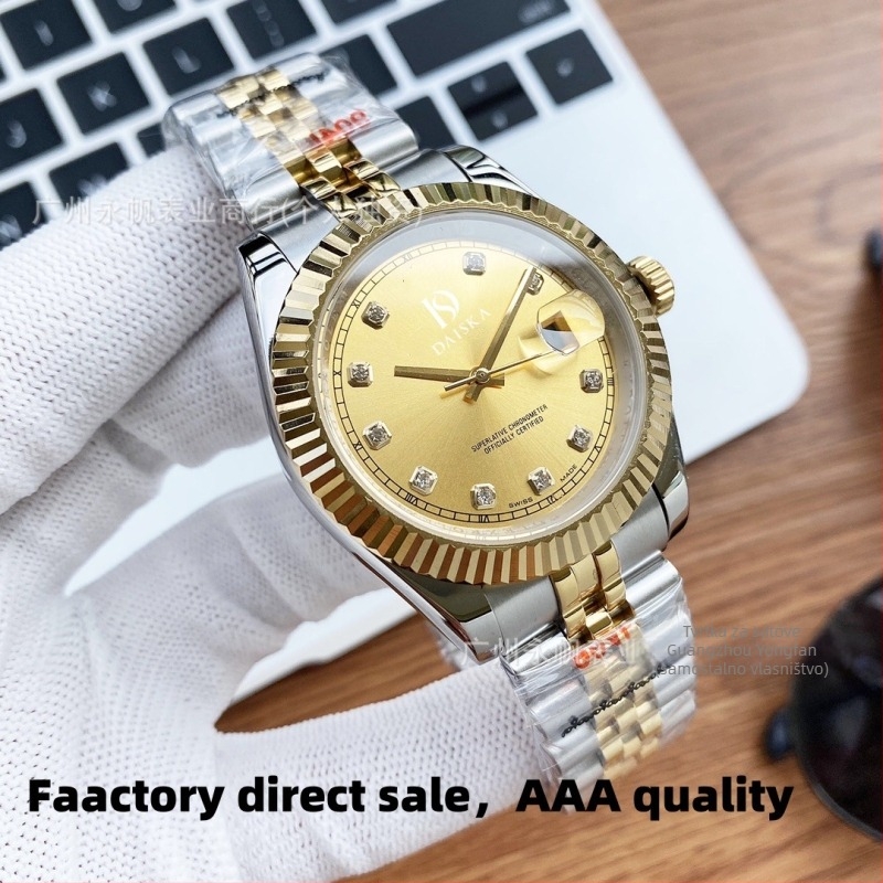 Automatski mehanički sat, Log serija — mehanizam: mehanički; model: 2813; marka mehanizma: Pearl; kućište: nehrđajući čelik; vodootpornost: 30 m