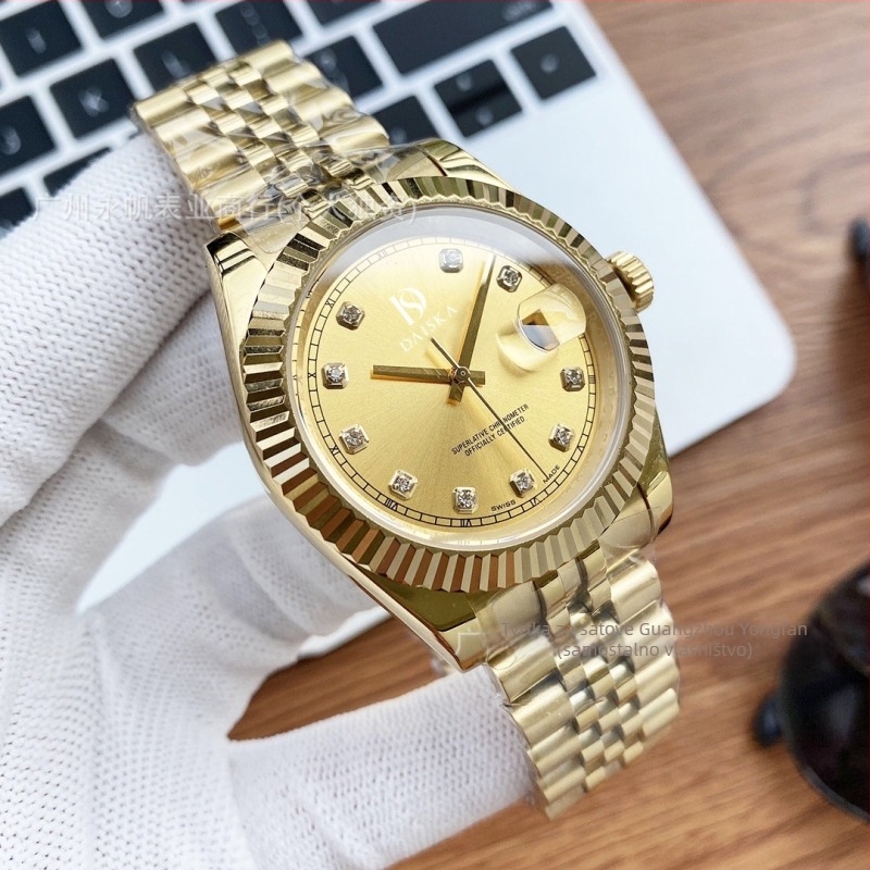 Automatski mehanički sat, Log serija — mehanizam: mehanički; model: 2813; marka mehanizma: Pearl; kućište: nehrđajući čelik; vodootpornost: 30 m