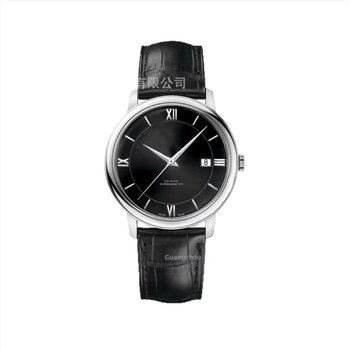 Automatski mehanički sat s kalendarom, safirno staklo, kožni kaiš, kućište od nehrđajućeg čelika