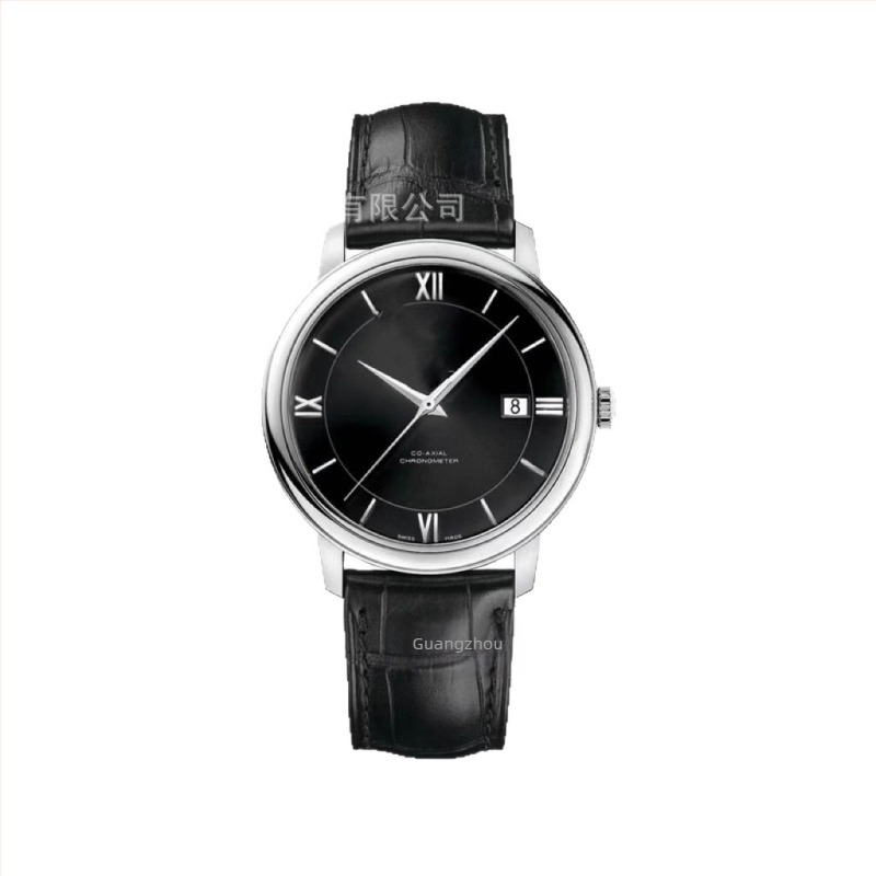 Automatski mehanički sat s kalendarom, safirno staklo, kožni kaiš, kućište od nehrđajućeg čelika