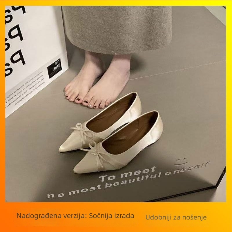 Mary Jane ravne cipele s okruglim vrhom, PU gornji dio, PU đon, PU ulošak, niski debeli potpetica 1–3 cm