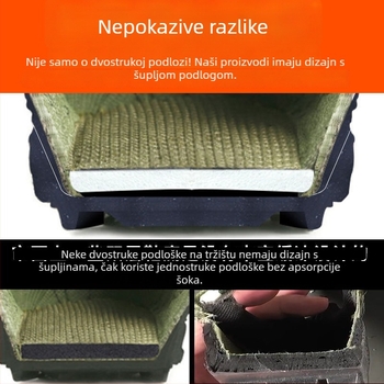 Muške radne tenisice s kamuflažnim platnom, prozračna mrežasta podstava, protuklizna i otporna na habanje vulkanizirana gumena potplat, niski gornji dio, vezanje