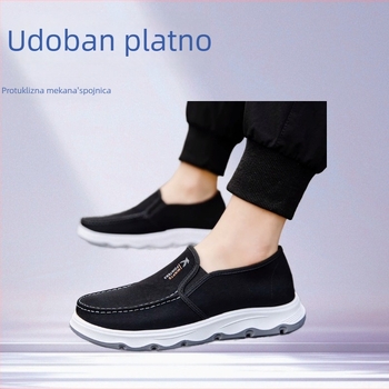 Muške casual platnene tenisice, prozračne, lake, protuklizna potplata, platnene gornji dio