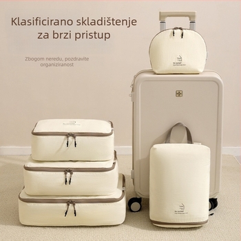 Putnički set za skladištenje, pet komada, Taslan, ručni torba-stil, višenamjenski organizator za odjeću