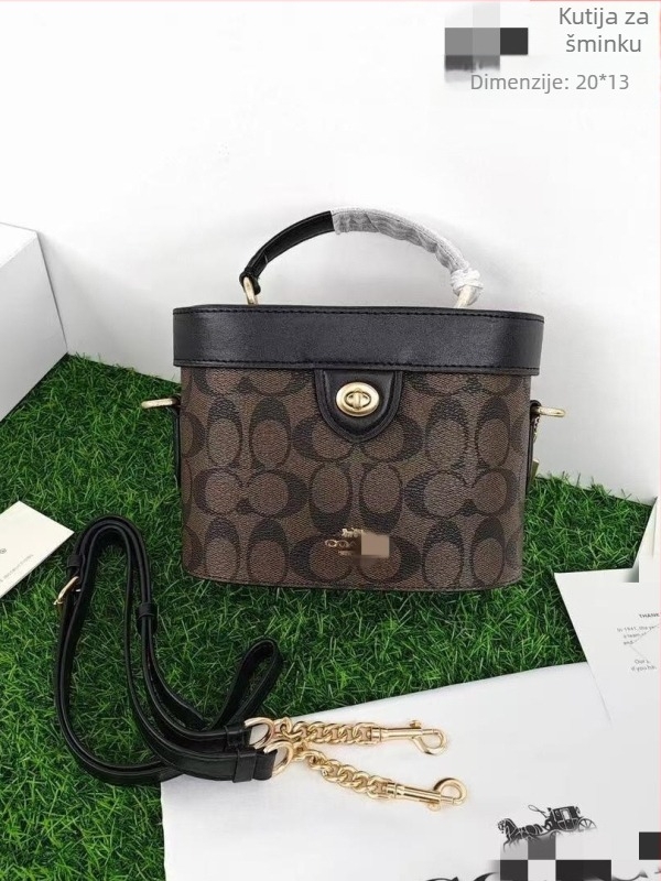 Kutija torba s preklopom, prirodna koža, gornja teleća koža, oblik koša