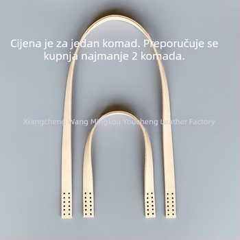 Remen za rame od prave kože za torbe, DIY ručna izrada, koža obrađena biljnim taninom, gornji sloj teleće kože, minimalistički dizajn, jednobojna