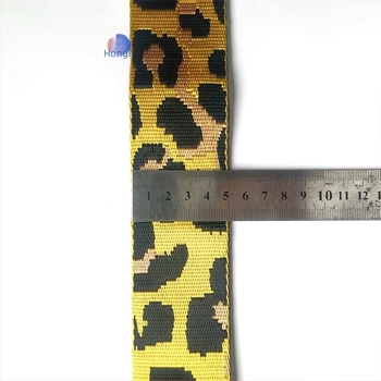 Hong li Široka naramenica s leopard uzorkom za crossbody torbu — jednostruka, poliester, gradska jednostavnost