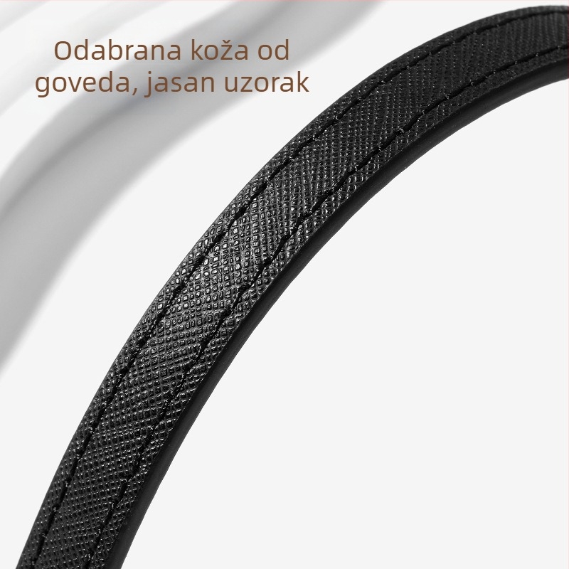 Remen za torbu/ramenski remen — prirodna koža, koža prvog sloja tele, otporan na habanje, proljeće 2025 izdanje, proizvod Td-139