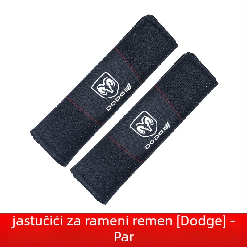 Tianjiang jastučići za rameni pojas automobila – kožni, udobni i prozračni, za duga putovanja