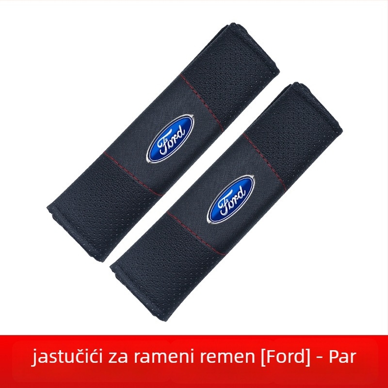 Tianjiang jastučići za rameni pojas automobila – kožni, udobni i prozračni, za duga putovanja