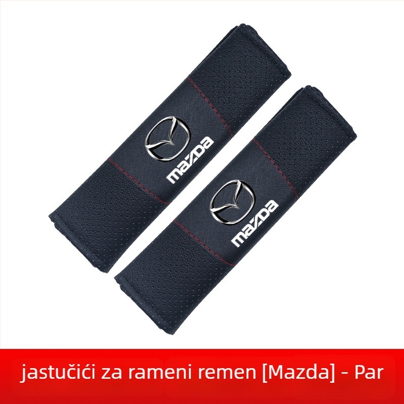 Tianjiang jastučići za rameni pojas automobila – kožni, udobni i prozračni, za duga putovanja