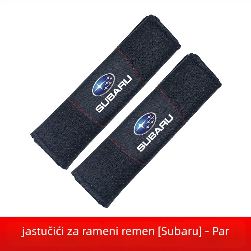 Tianjiang jastučići za rameni pojas automobila – kožni, udobni i prozračni, za duga putovanja