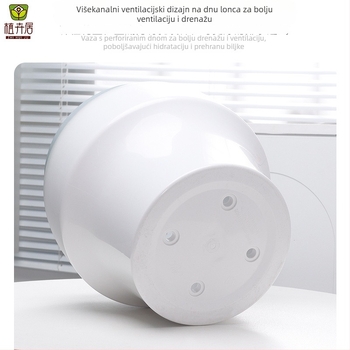 Posuda za cvijeće od smole (smola; skandinavski minimalistički stil; za stolno ili podnu upotrebu; prozračna; otporna na visoke temperature)