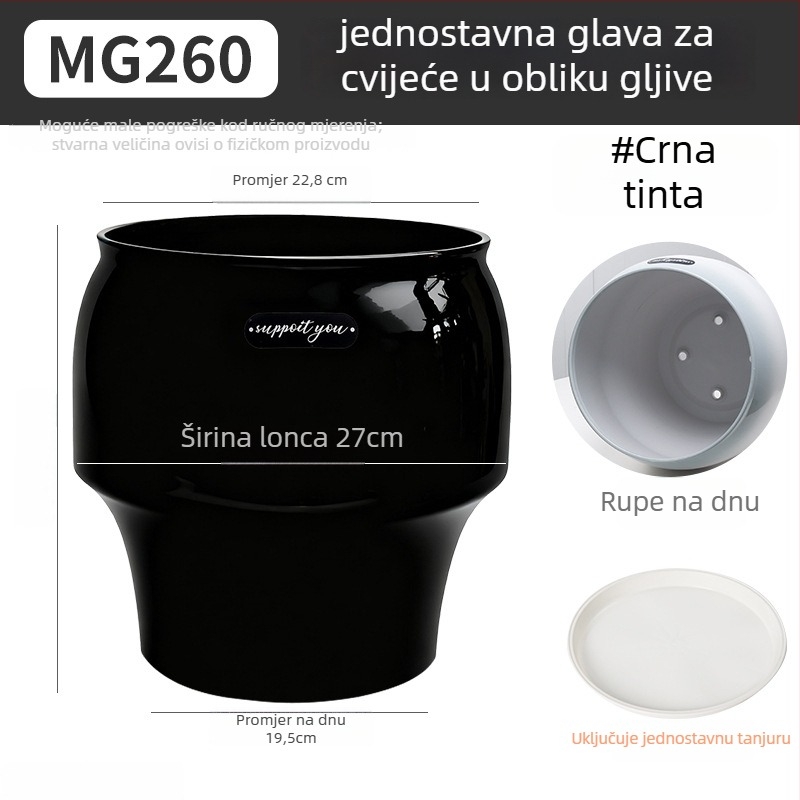 Posuda za cvijeće od smole (smola; skandinavski minimalistički stil; za stolno ili podnu upotrebu; prozračna; otporna na visoke temperature)