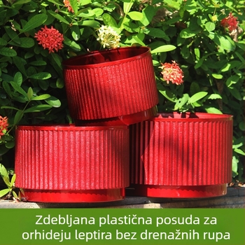 Lonac za cvijeće od smole za stolnu ili podnu upotrebu, minimalistički stil, injekcijsko lijevanje