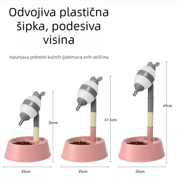 Dispenzer za vodu za kućne ljubimce (psi i mačke) – plastika, brend Bobo, porijeklo Kina, bez automatskog hranjenja