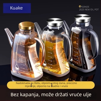 Staklena boca za ulje, skandinavski stil, automatsko otvaranje i zatvaranje, Giant chen