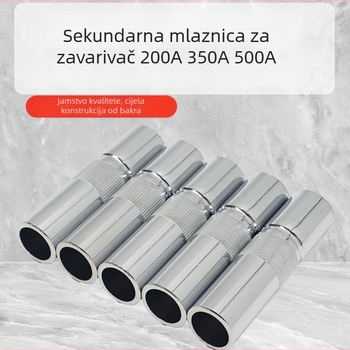 Zaštitna špička MIG pištolja s bakrenom mlaznicom, kompatibilna s 200A/350A/500A, CO2 zaštita, šifra GK3