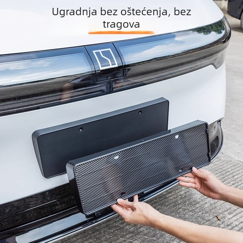 Okvir za registarsku pločicu - s punim rubom, ABS materijal, za Zeekr 7X, prilagodljivo Tengyun