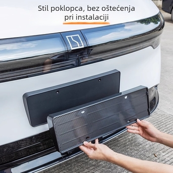 Okvir za registarske pločice za Zeekr 7X — ABS, cijeli rub, pogodno za vozila nove energije