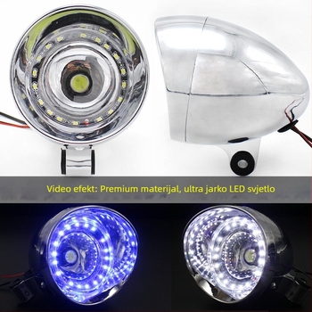 LED svjetla za maglu motocikla - model D-002, 12V, 5W