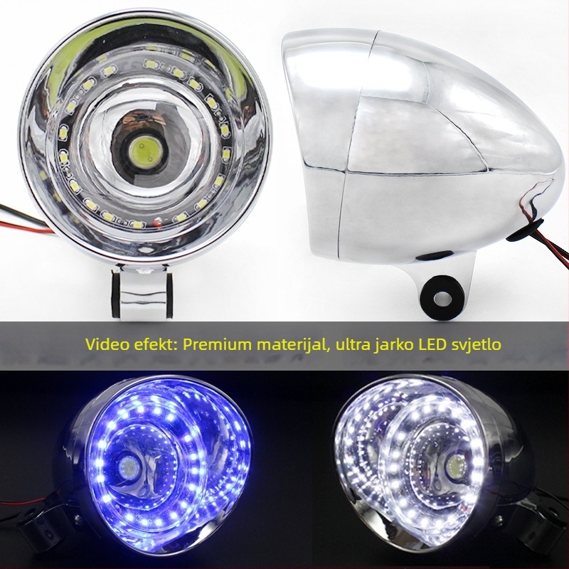 LED svjetla za maglu motocikla - model D-002, 12V, 5W