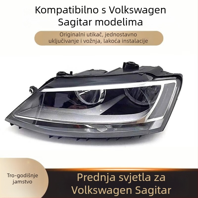 Prednje svjetlo VW Sagitar 2012-2018, svjetlosni tok 5000 lm