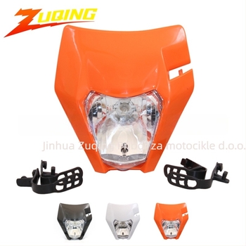 HL197 prednje svjetlo za off-road motocikl, 12V, 32W, 4000 lm, Grimace sjenilo, kućište PP + leća PC