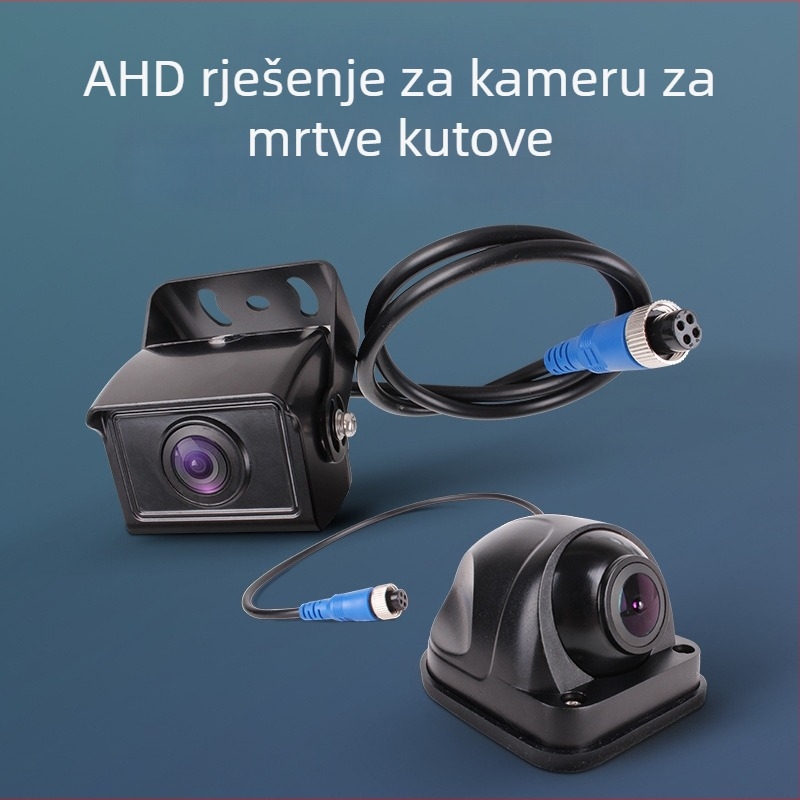 Kamera za stražnji prikaz za autobuse i kamione s zvjezdanim noćnim vidom, AHD, model YB-L19; 24V; kut gledanja 90°; rezolucija 688×488