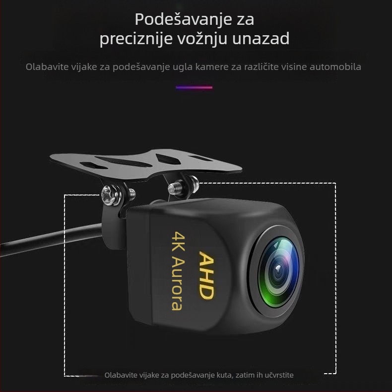 Zadnja kamera za auto s Android navigacijom, AHD4K Aurora, 720P noćni vid